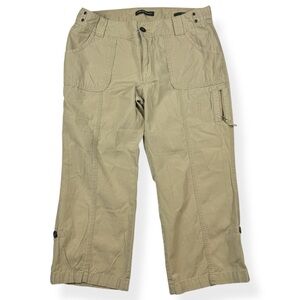 Eddie Bauer Blakely Fit Pants‎ Womens 12 Beige Pockets See Description